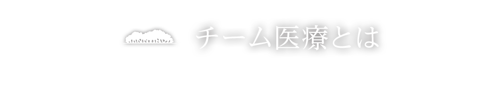 チーム医療とは